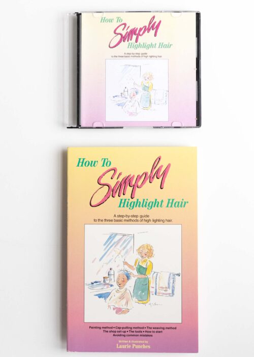 How to Simply Highlight Hair Book and DVD bundle.