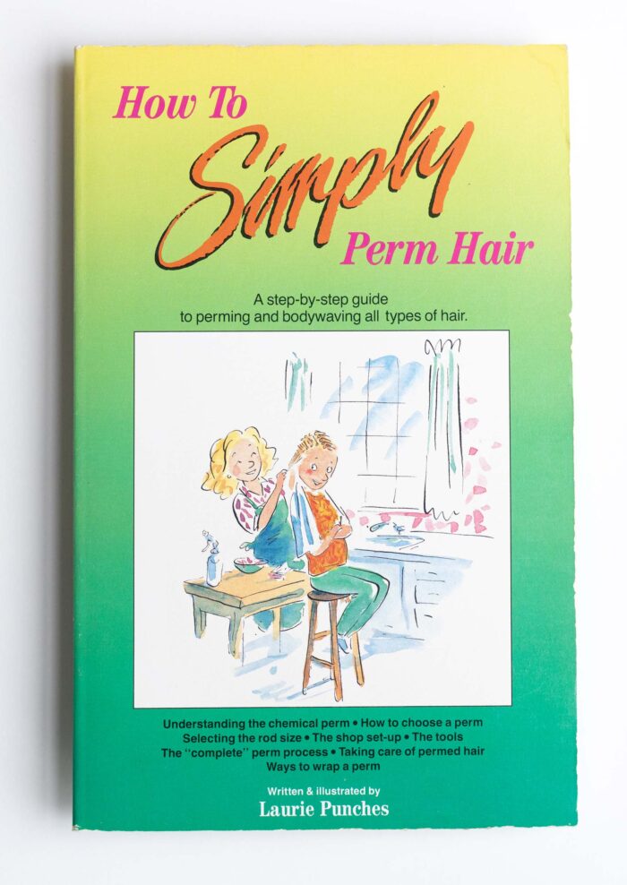 How to Simply Perm Hair Book Front.