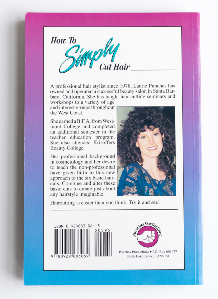 Back Book - How to Simply Cut Hair by Laurie Punches