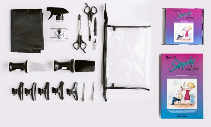 Basic Cut Hair Kit (without Razor), with Book and DVD