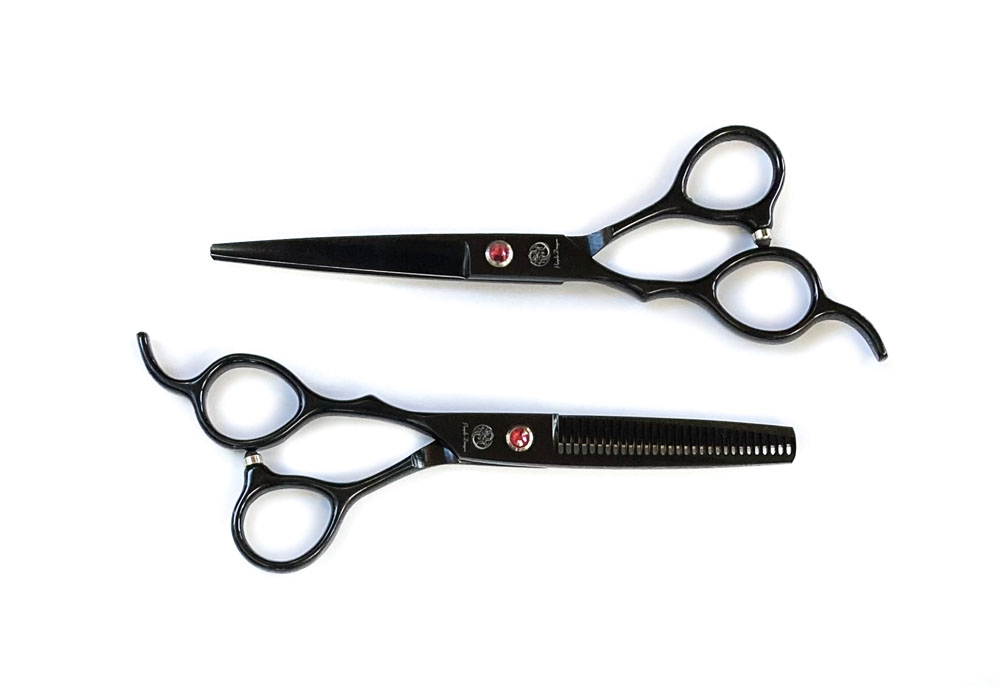 Left-Handed Scissors and Thinning Shear set.