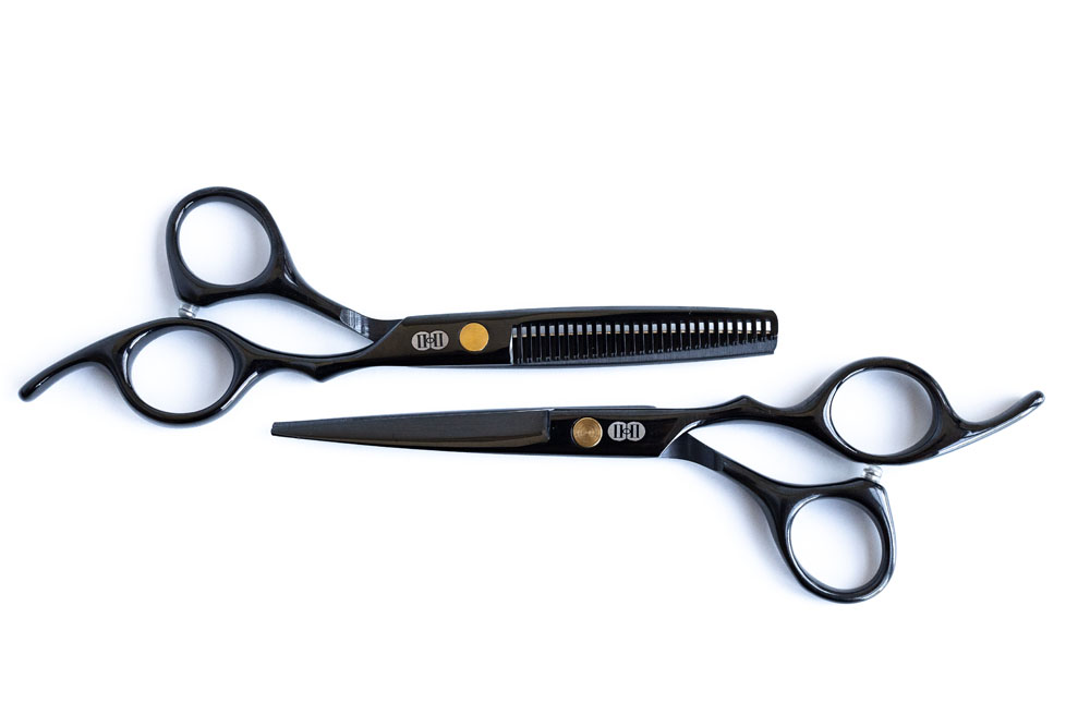 How to Simply Cut Hair Men and Women Scissors and Thinning shears.